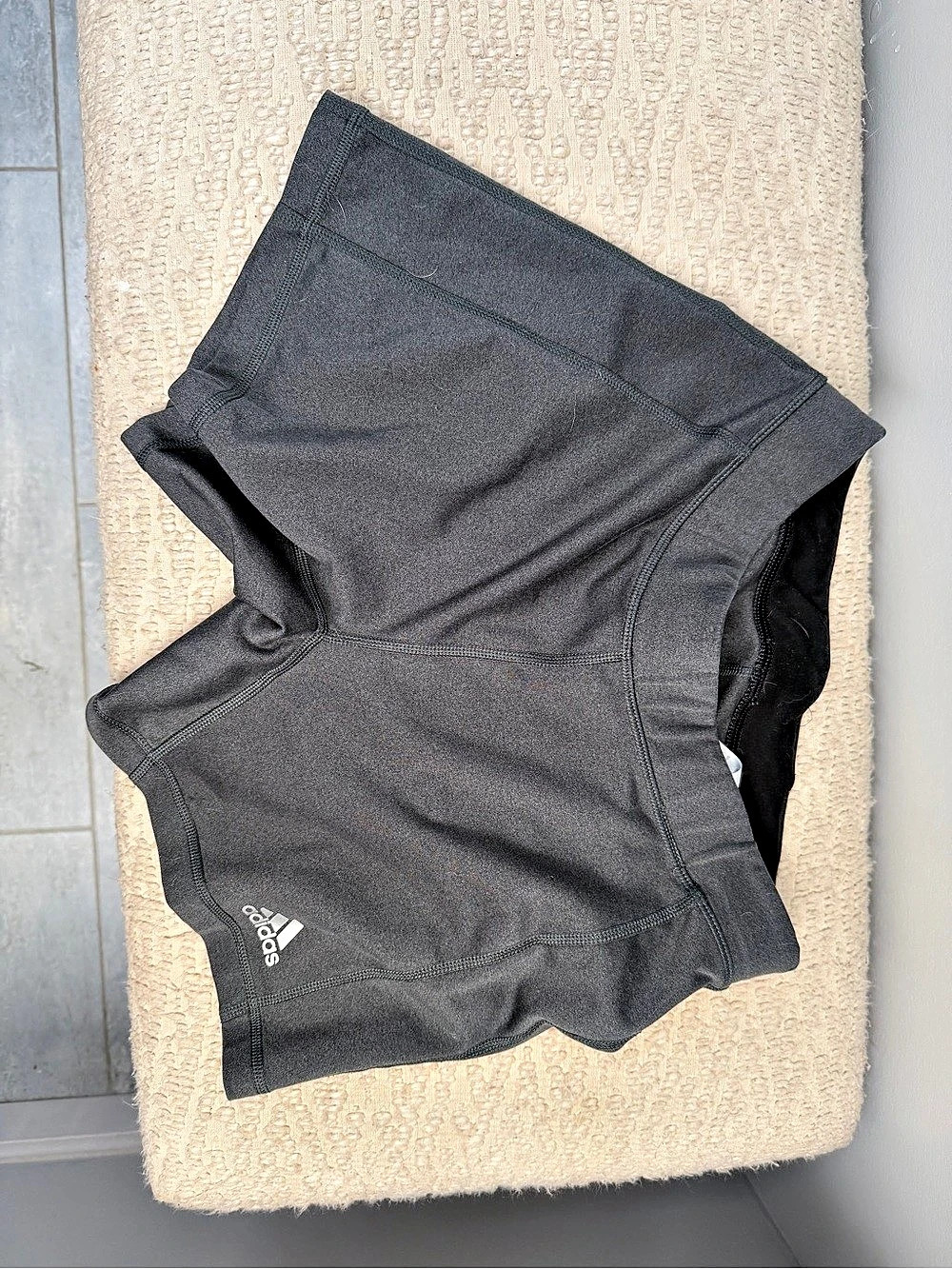 Adidas Climate Spandex Shorts charcoal grey
